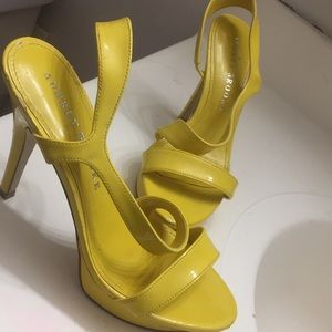 High yellow heels